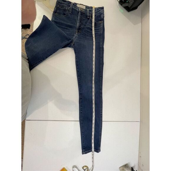 Madewell women’s jeans 10” high rise skinny 00 - Picture 3 of 7